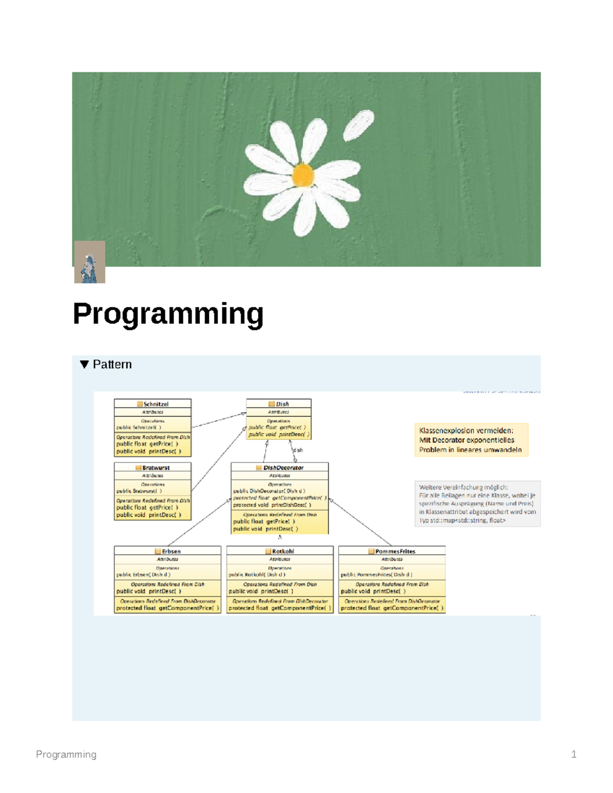 Programming - zusammenfassung - Programming Pattern Pointers // DIY ...