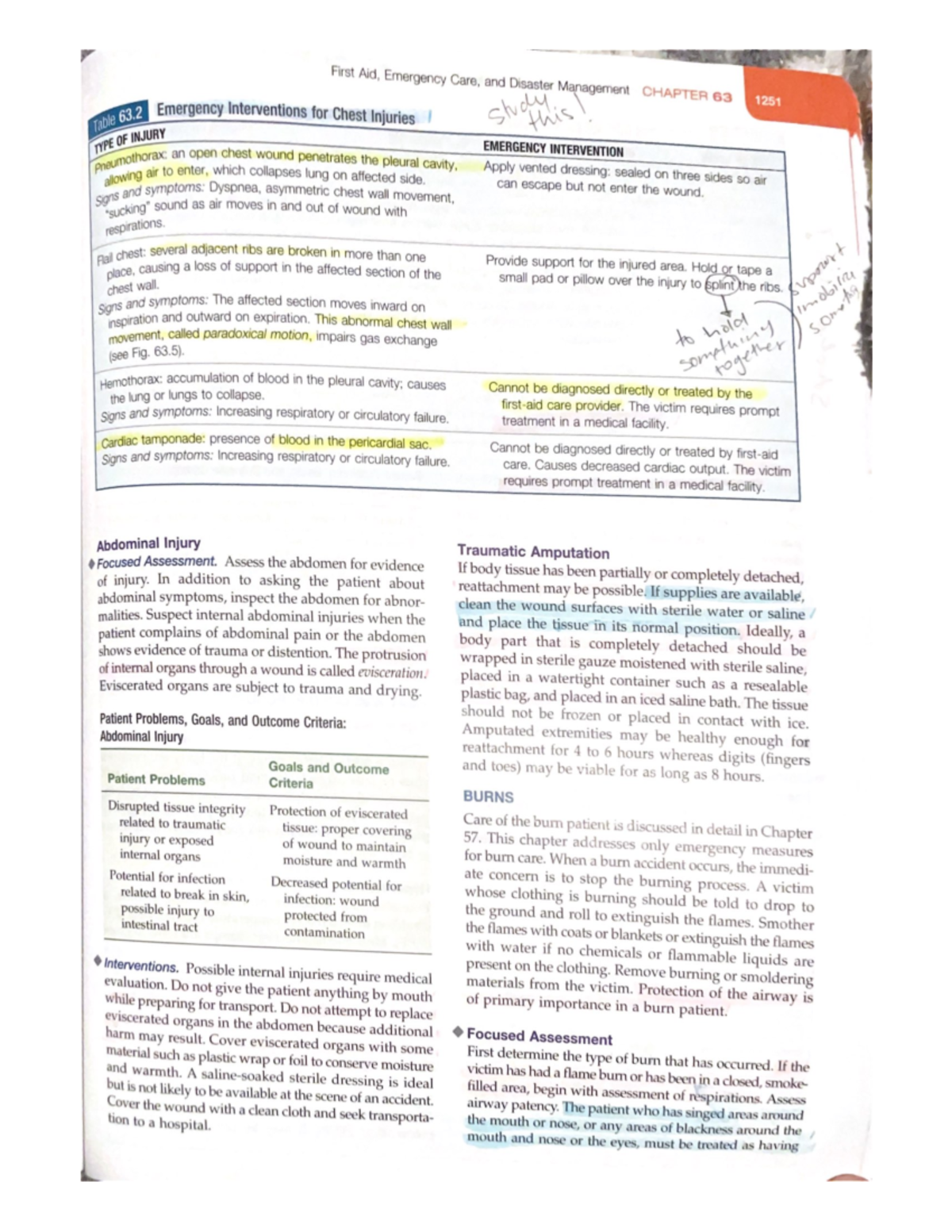 First Aid, Emergency Care, and Disaster Management VN 200 Studocu