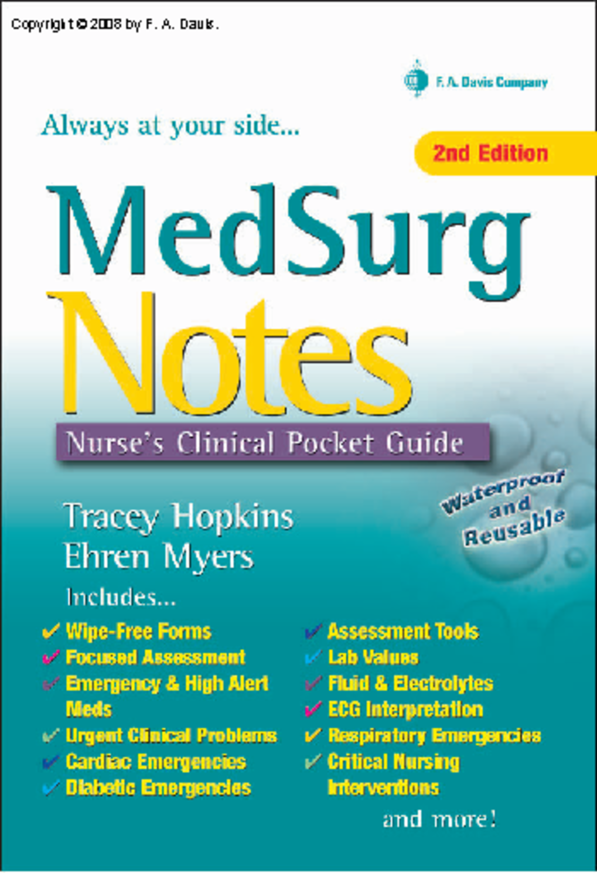 45907943 Med Surg Notes Nurse s Clinical Pocket Guide FA Davis 2007 ...