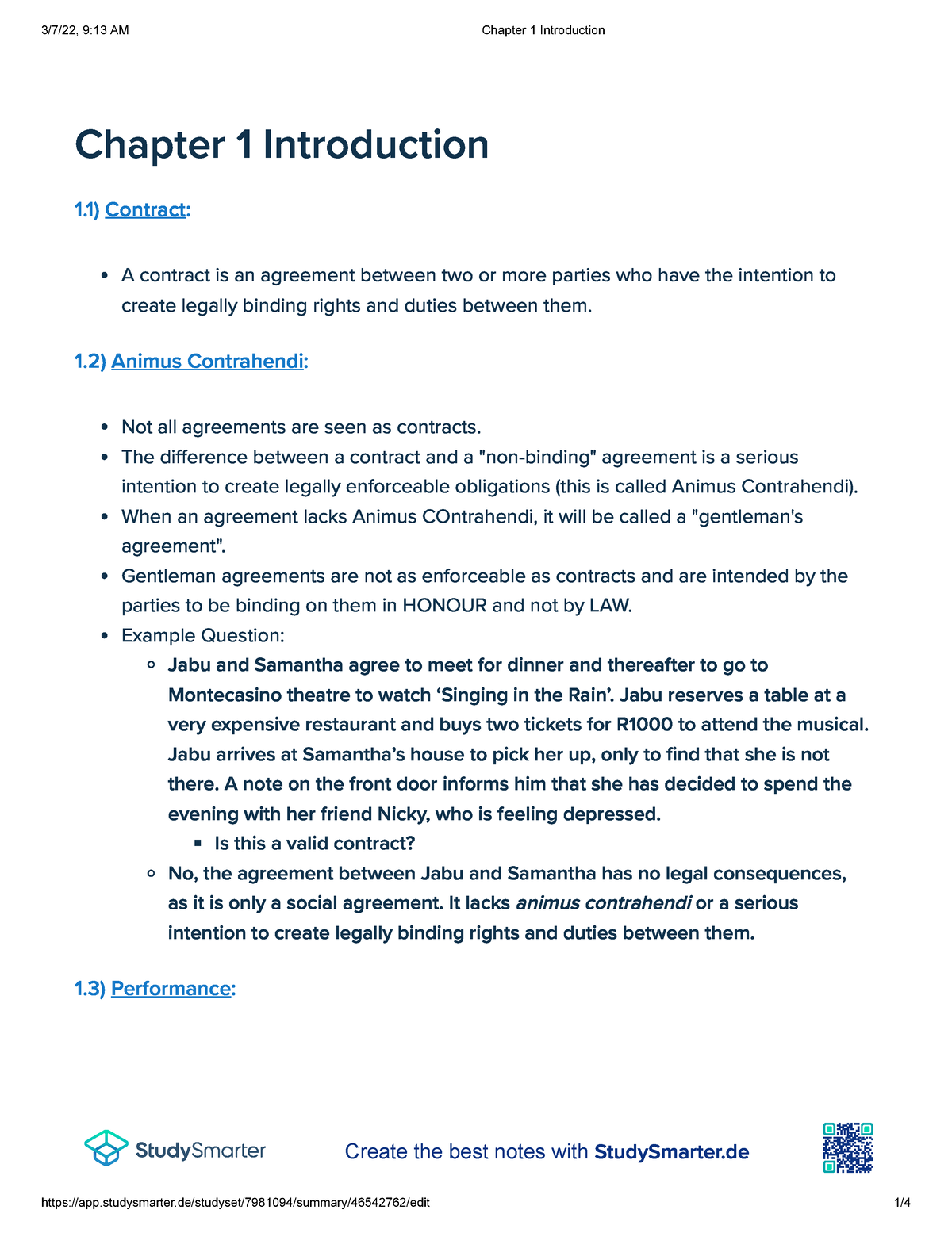 Chapter 1 Introduction - Create The Best Notes With StudySmarter ...