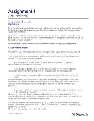 assignment 3 business types instructions