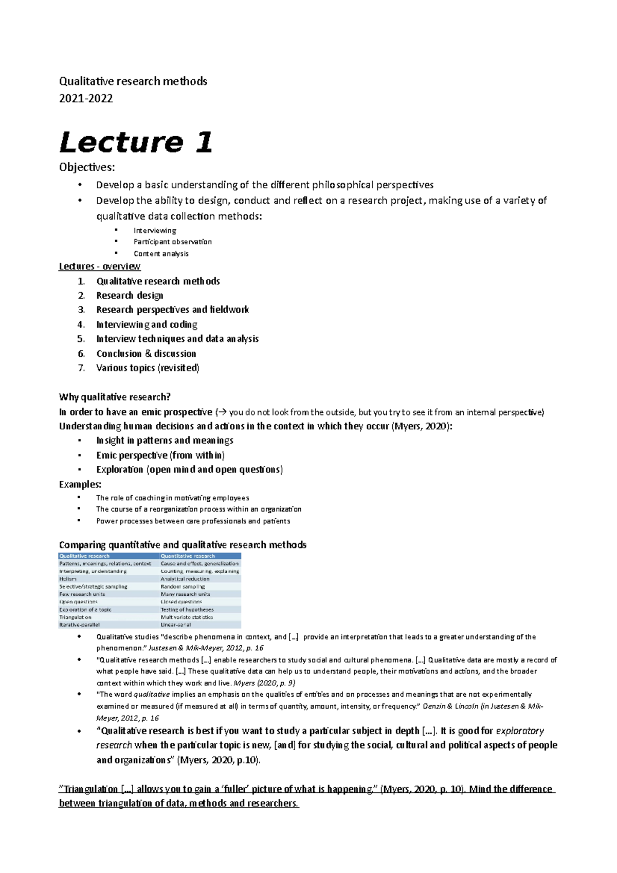 qualitative research methods workshop 2021