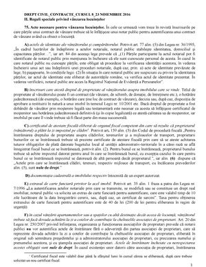 Contractul de vânzare - Notar public București - Piața Amzei