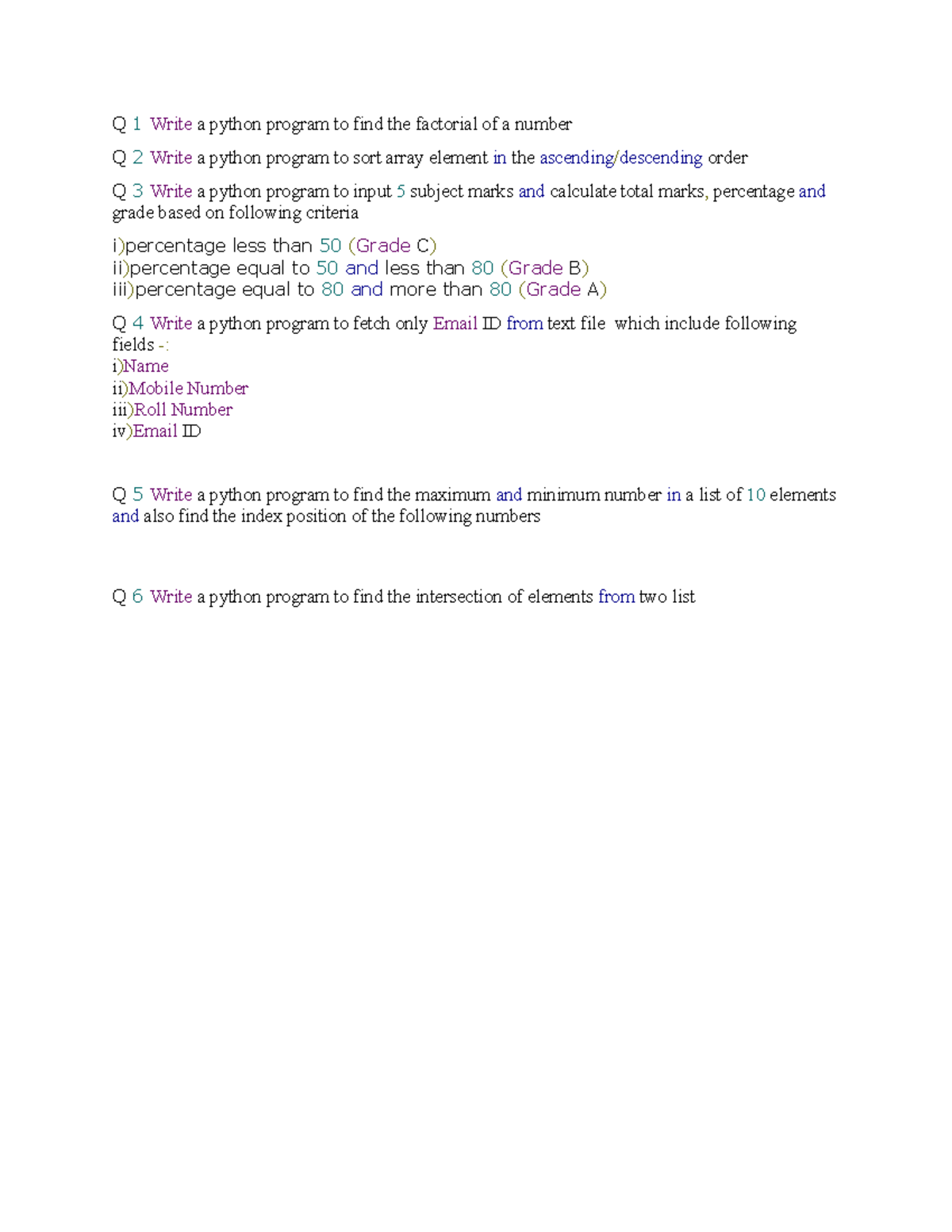 python-q-1-write-a-python-program-to-find-the-factorial-of-a-number-q