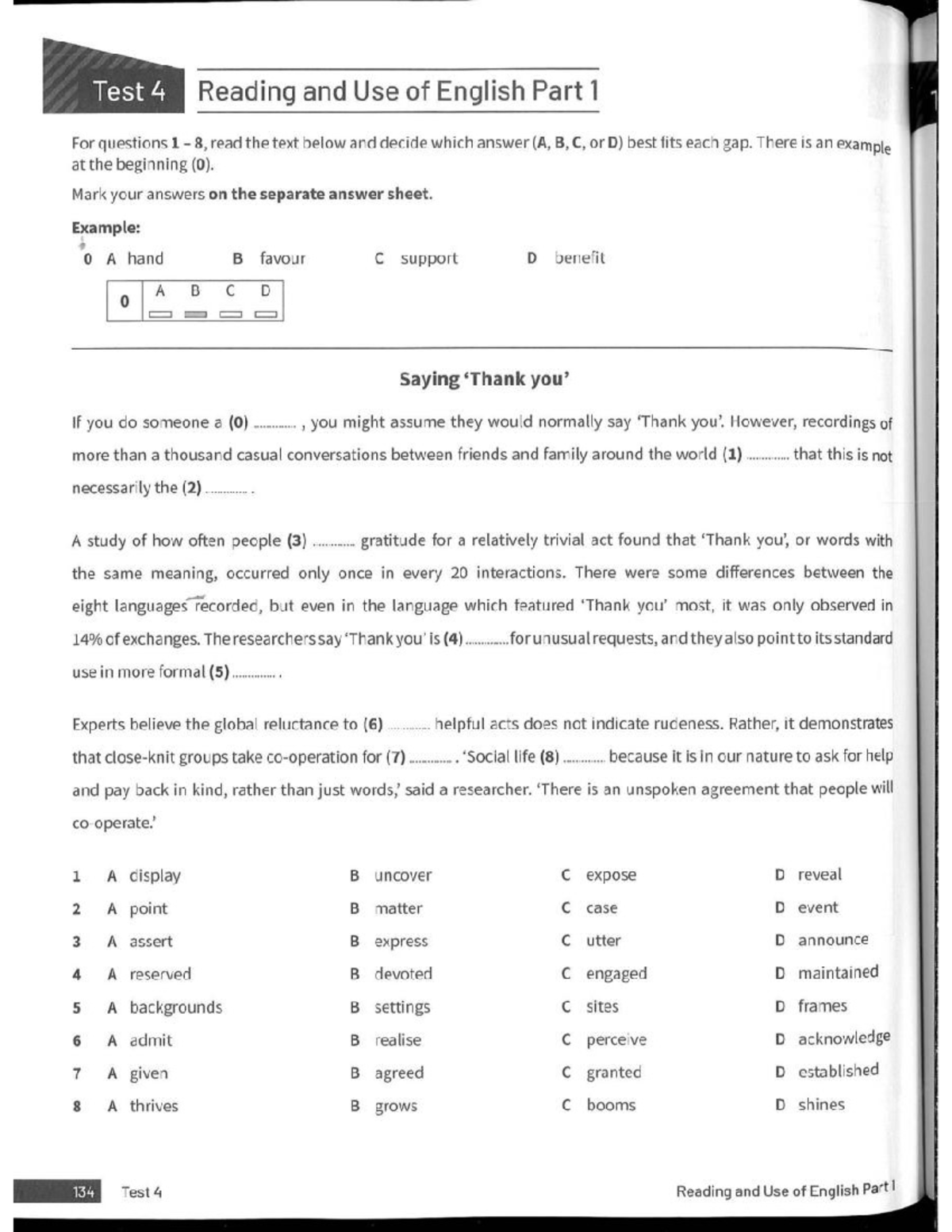 Test4 Reading And Writing - English A: Language And Literature SL - Studocu