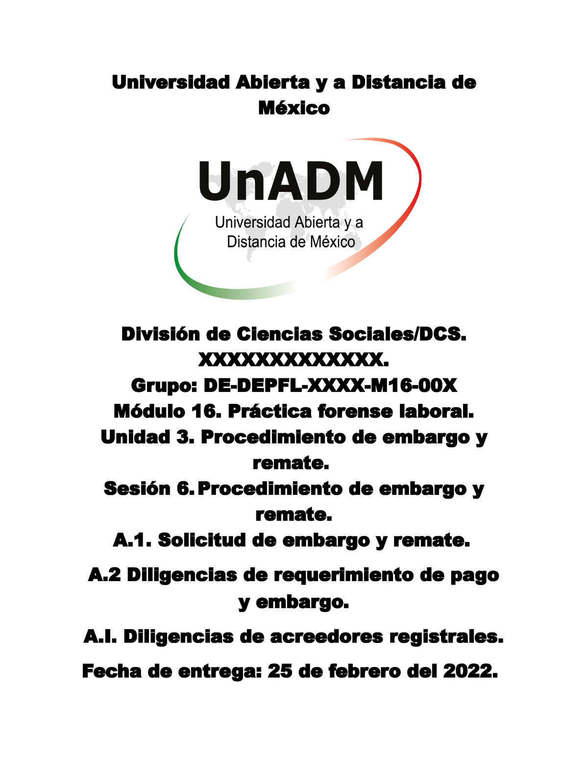 M16 U3 S6 Xxxx El Procedimiento De Embargo Y Remate En El Derecho Procesal La Palabra 8150