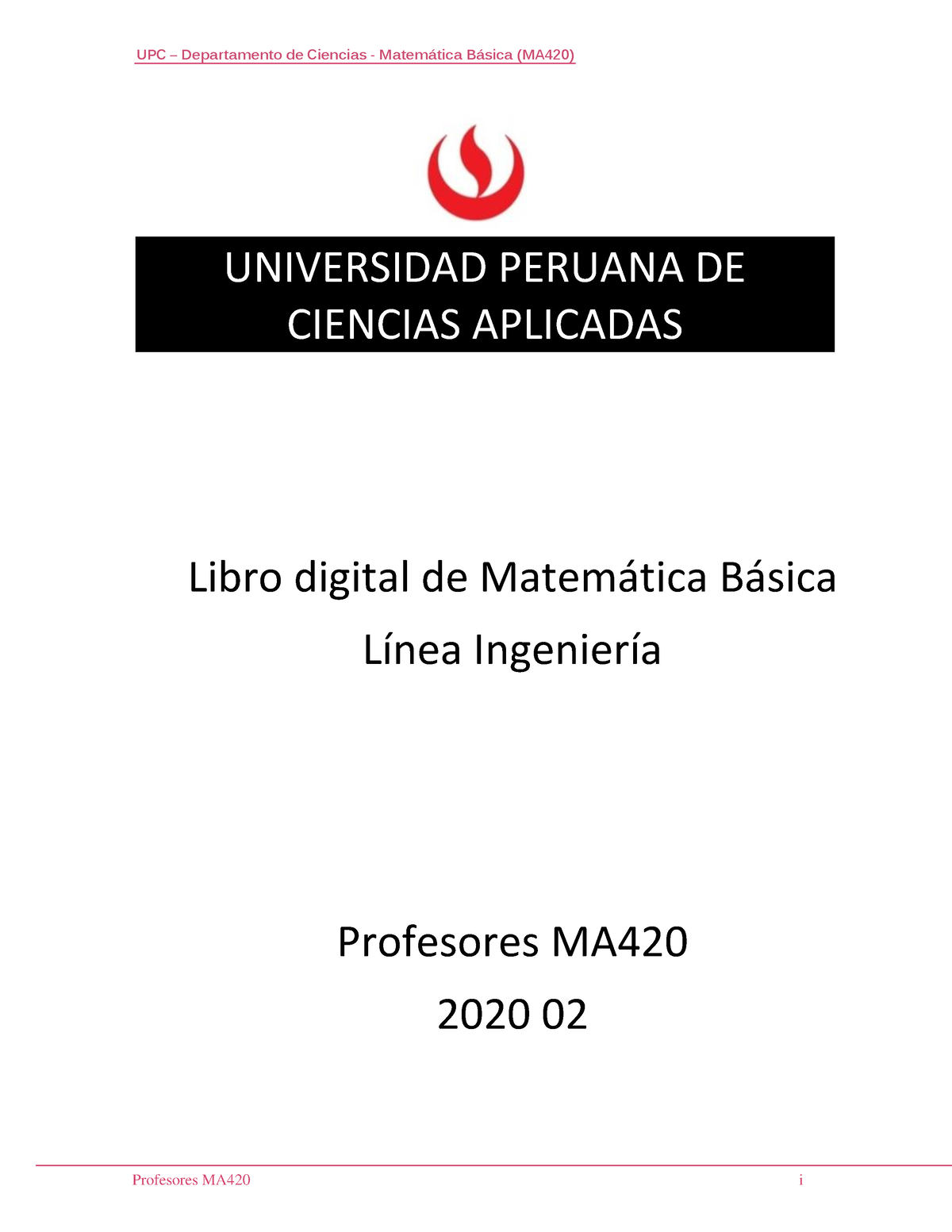 Matemática Básica Libro Digital - Profesores MA420 I Libro Digital De ...