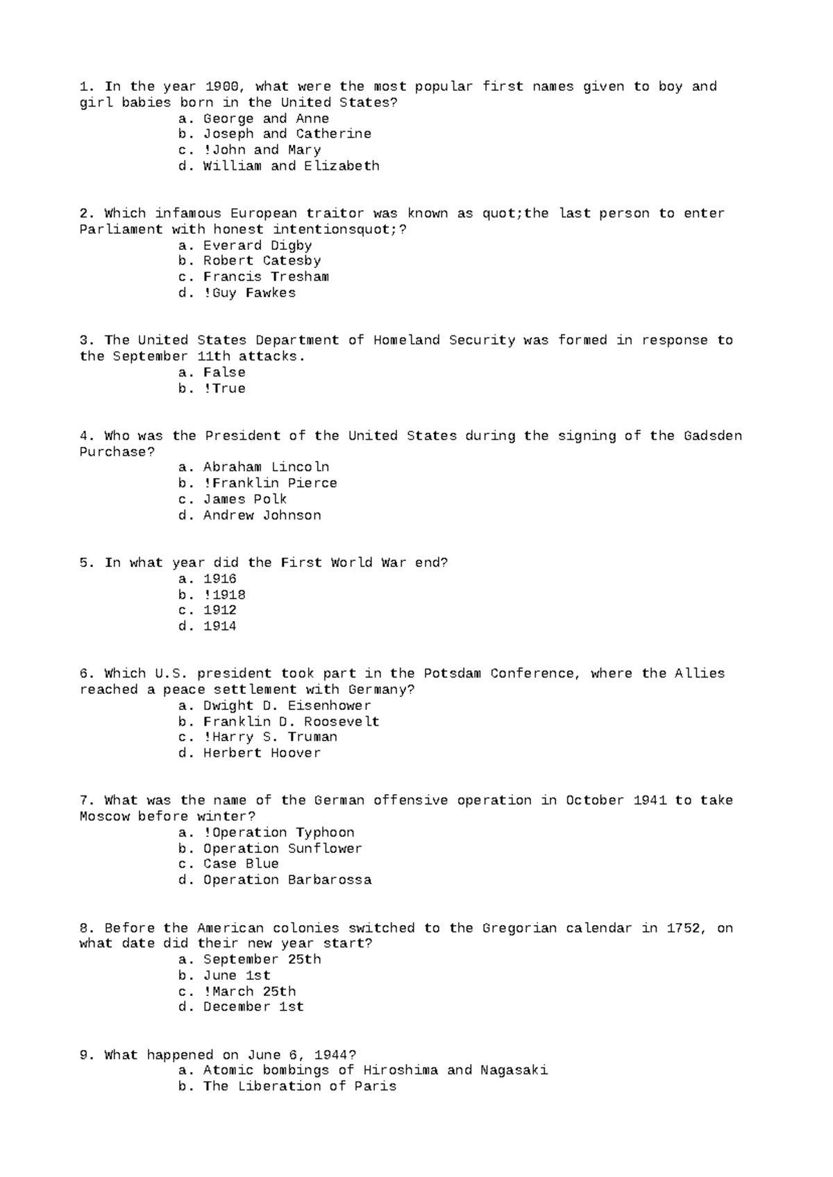 MED194 Hypothesis Testing Spring 2023 5 - In the year 1900, what were ...