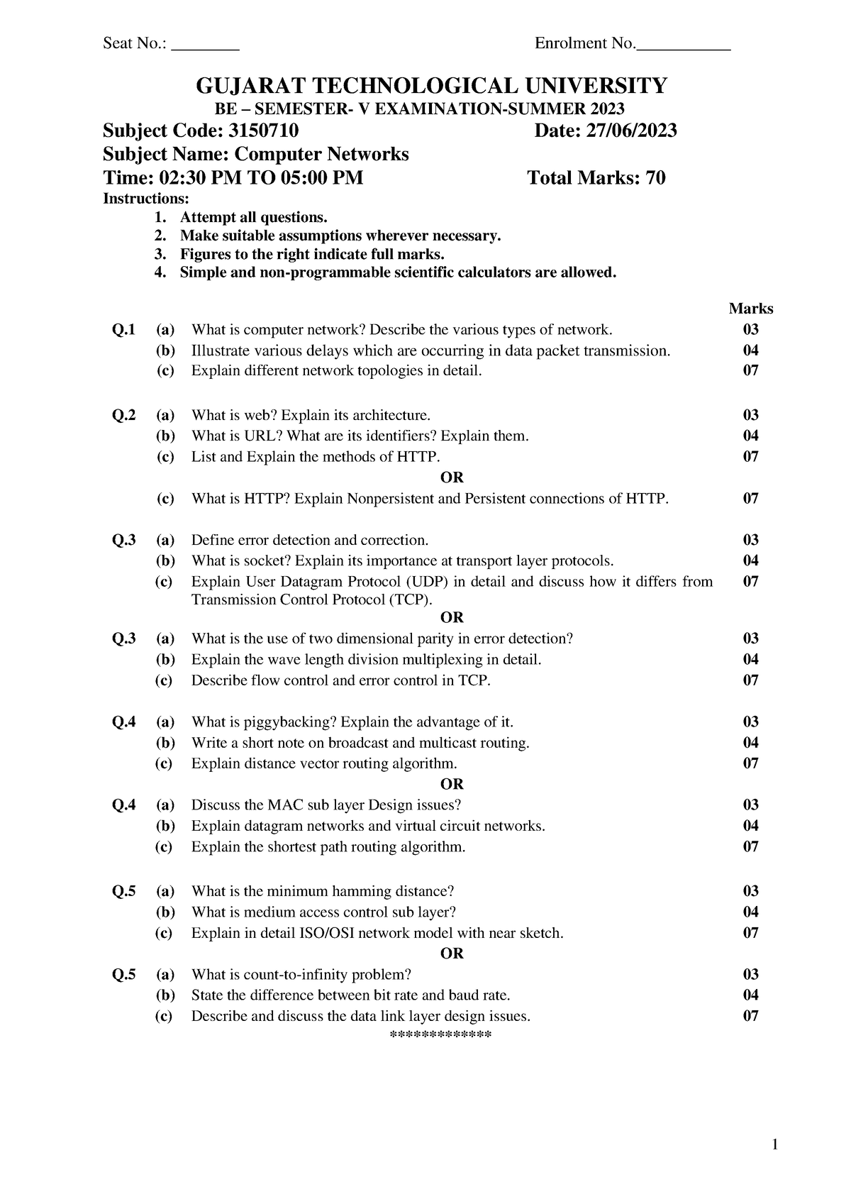 research methodology gtu papers