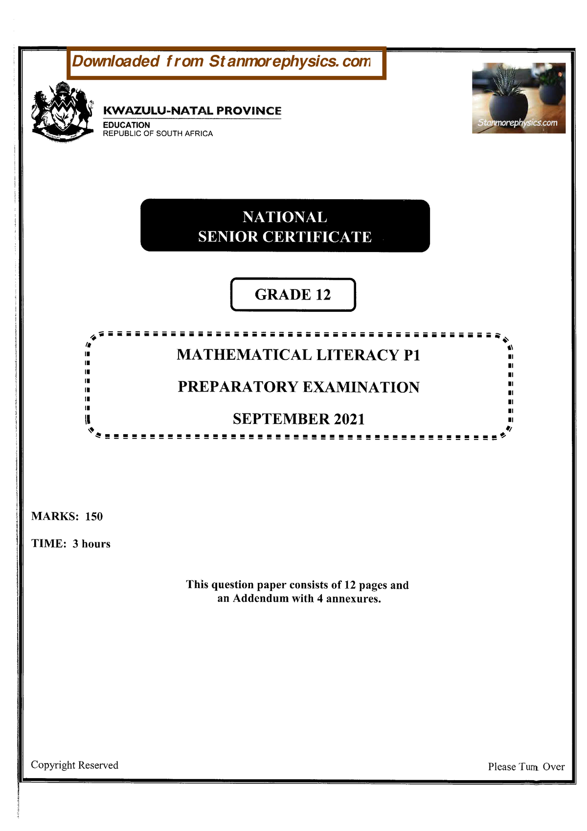 maths assignment grade 12 term 1