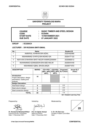 MS 544 Part 1 - Timber And Steel Design - CODE OF PRACTICE FOR ...