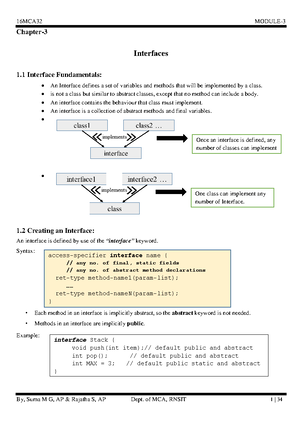 Module 4(chapter 1) - notes - Chapter 1 Module 4 By Suma M G, AP ...
