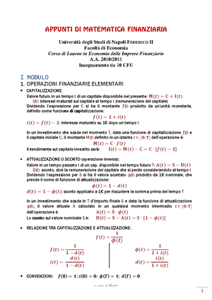 Lezione 20 - Appunti E Esercitazioni Di Matematica, Svolgimento ...