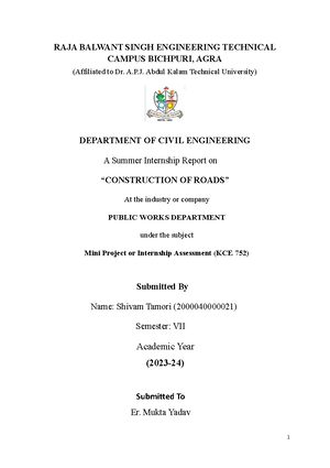 Lecture Plan - Lecture Delivery Plan L. Number Content Of Syllabus Unit 