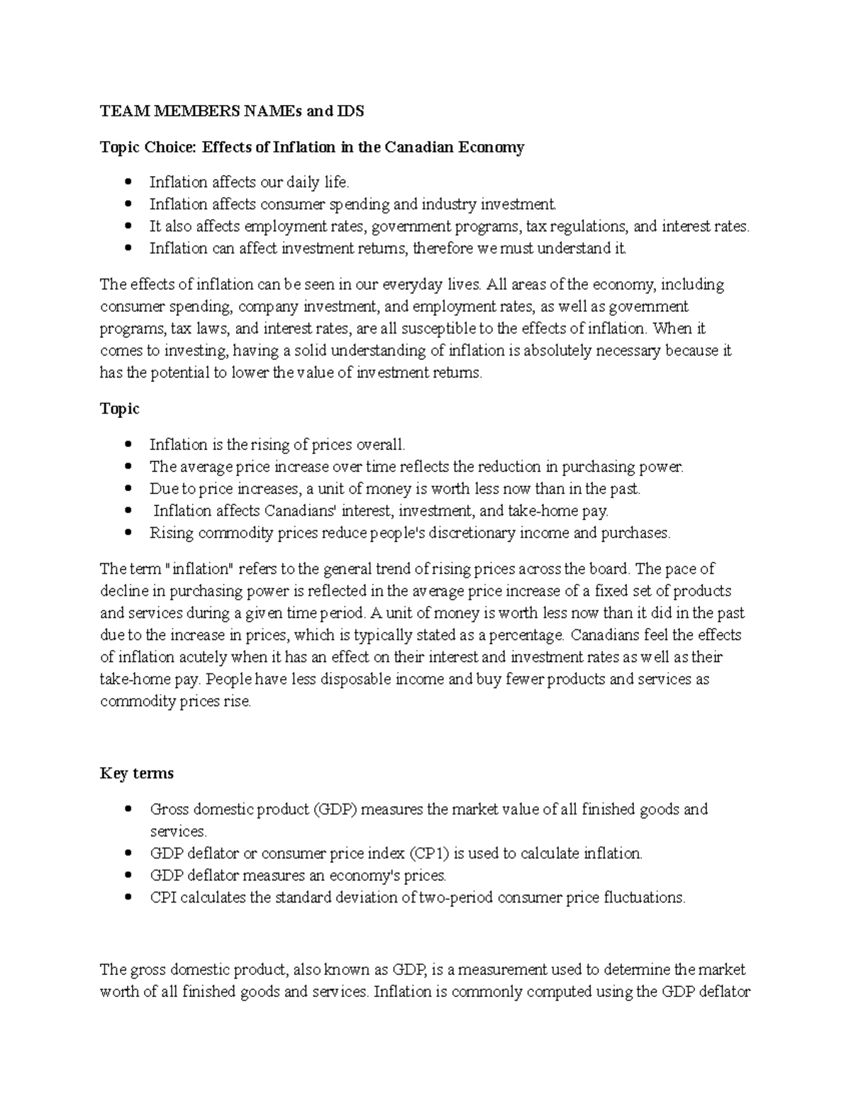 Effects Of Inflation In The Canadian Economy Inflation Affects effects-of-inflation-in-the-canadian-economy-inflation-affects