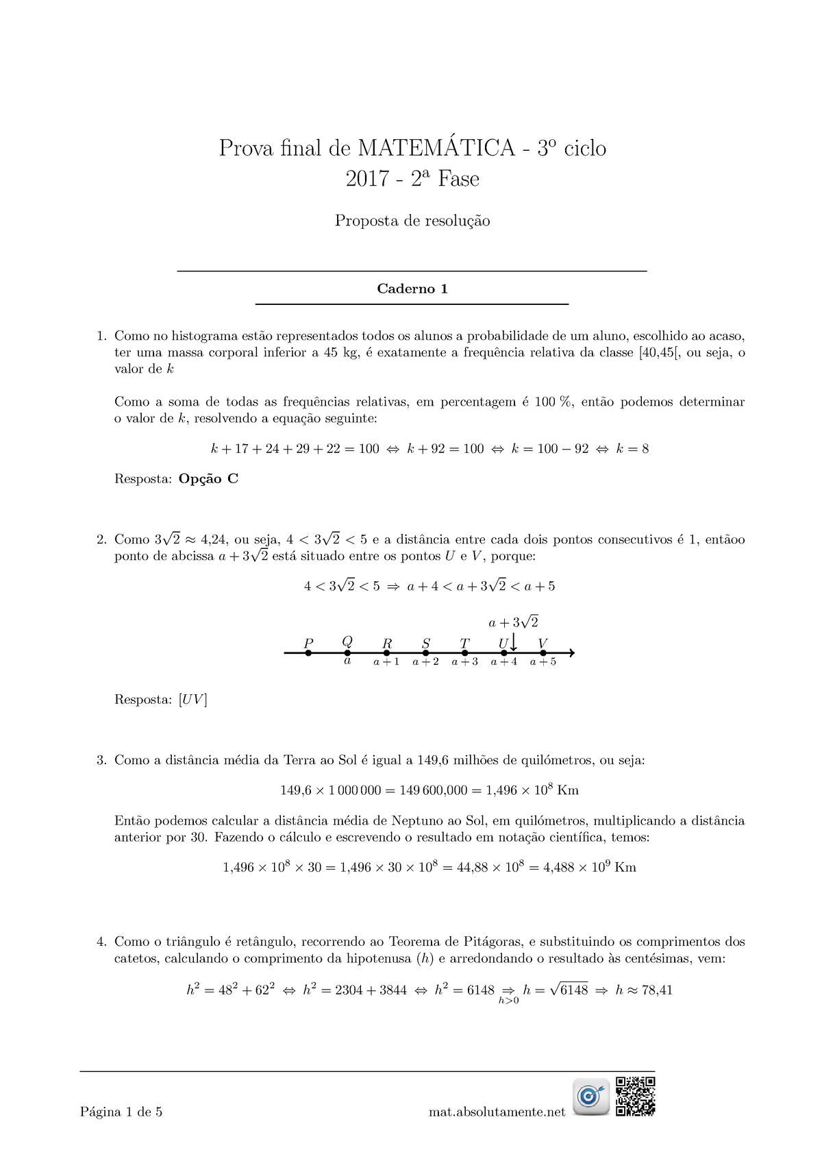 2017 Fase2 Resolucao Exercicios Prova Final De Matem ́atica 3 O Ciclo 2017 2 A Fase 8706