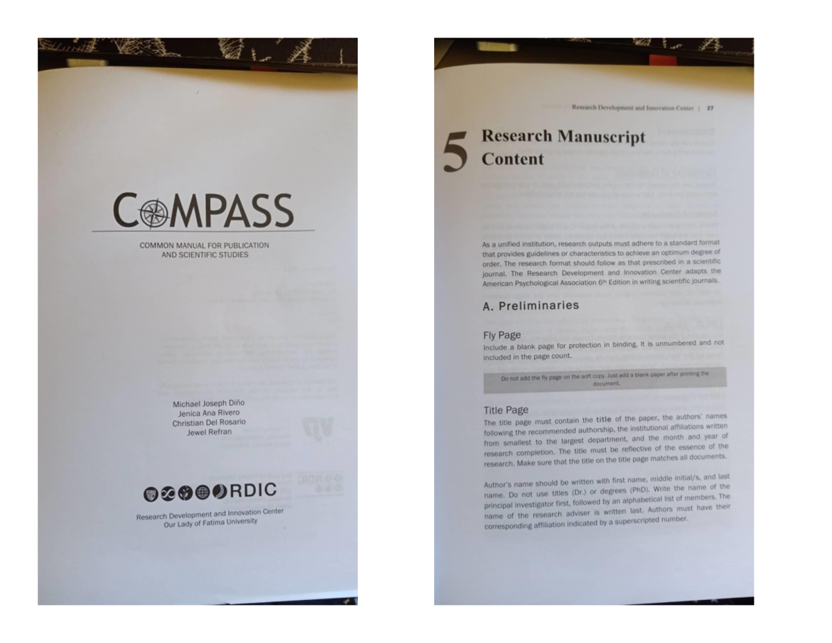 Compass - notes - Practical Research - Studocu