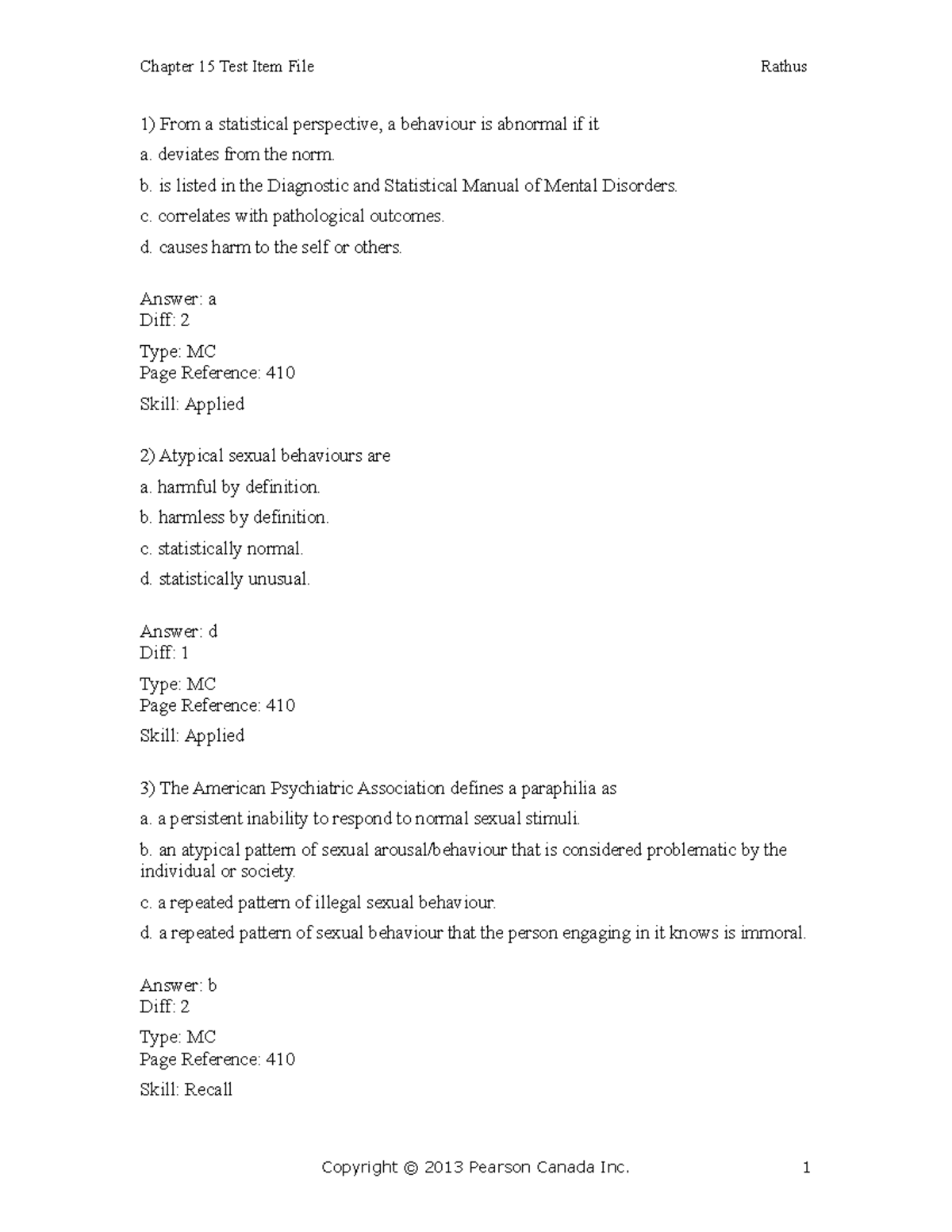 Sample/practice exam 17 February 2017, questions and answers - From a ...