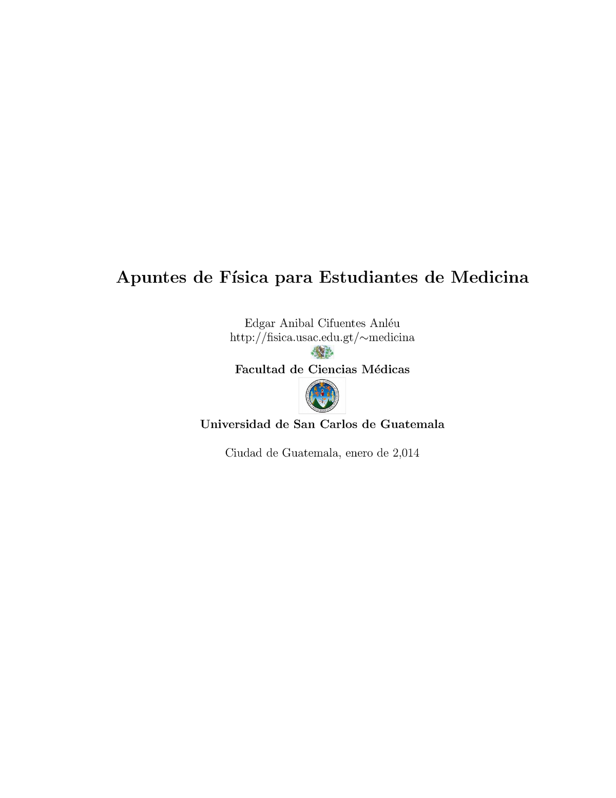 Apuntes De Fisica - Lmj - Apuntes De F ́ısica Para Estudiantes De ...