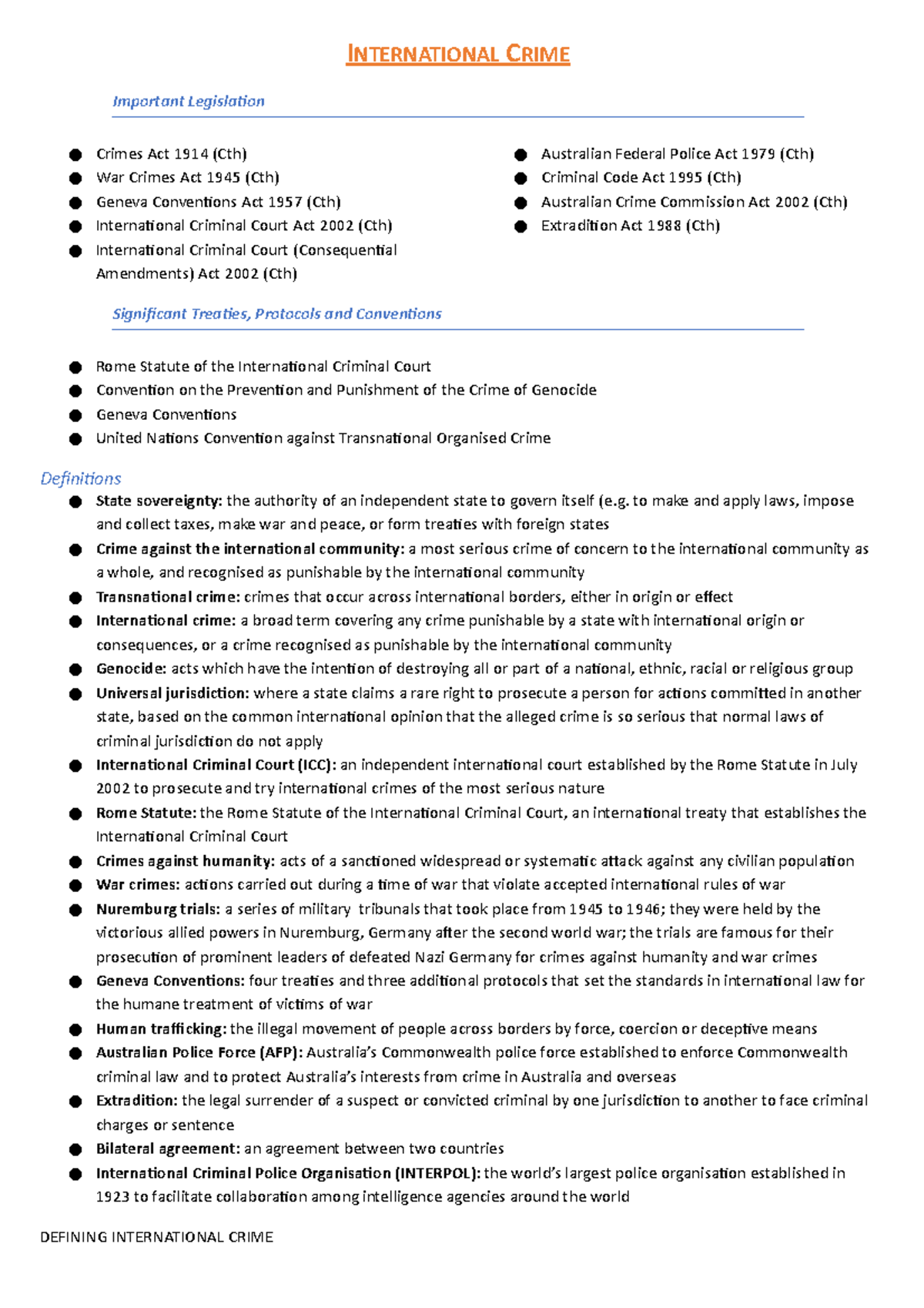 international-crime-legal-studies-revision-work-i-nternational-crime