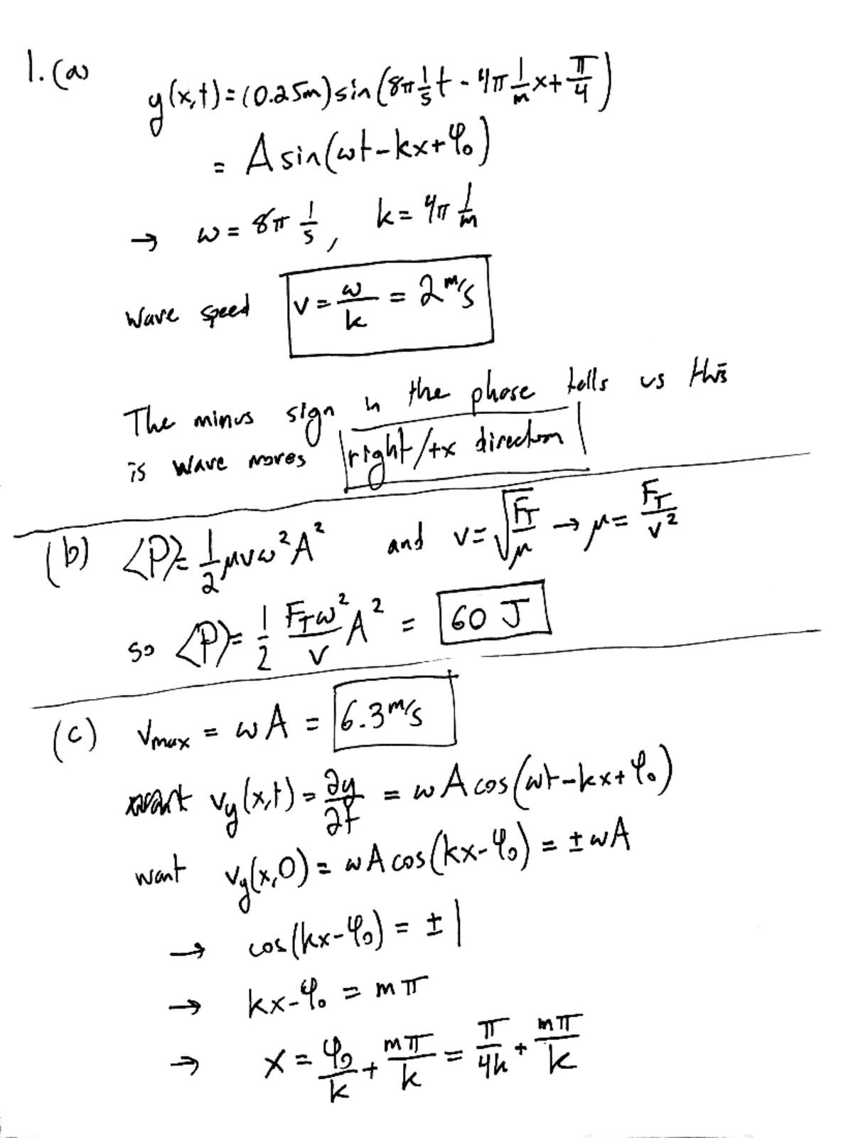 Physics 1B - Professor Bauer - Quiz 2 Solutions - PHYS1B - Studocu