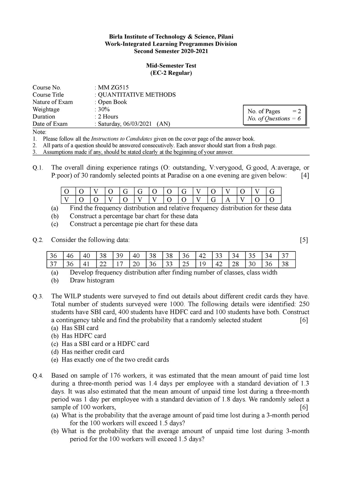 education general question paper 2021 2nd semester