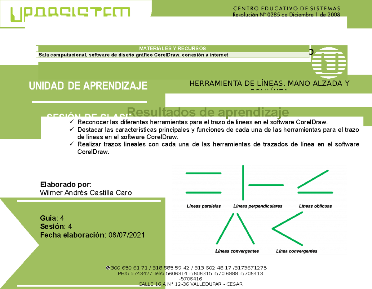 Guia De Aprendizaje - Herramientas DE Diseño - Herramienta DE Líneas ...