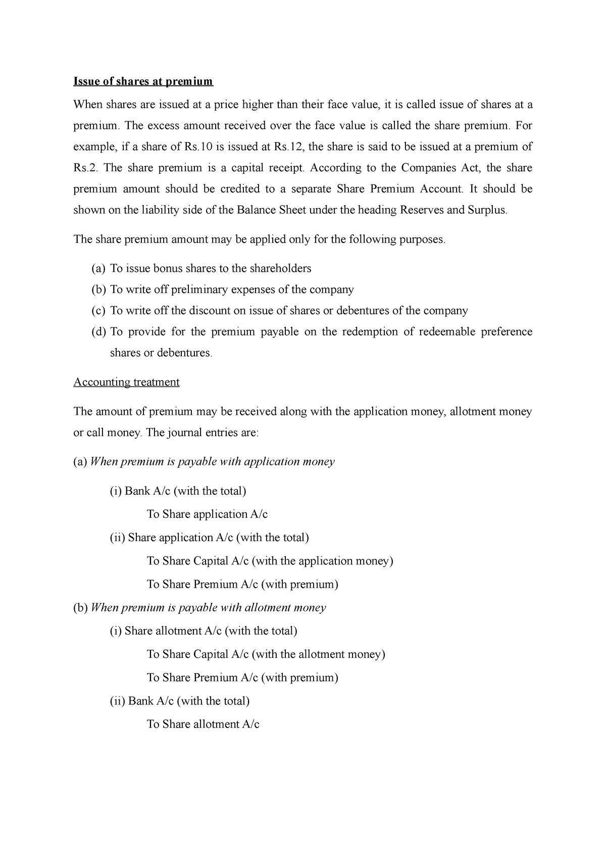 issue-of-shares-at-premium-the-excess-amount-received-over-the-face