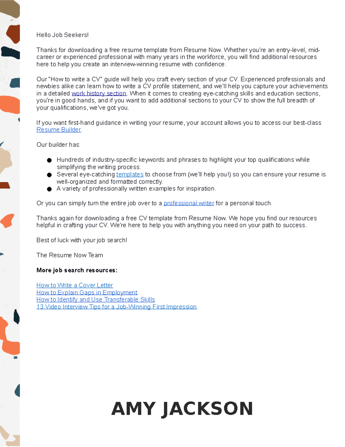 CV free template patterns default - Hello Job Seekers! Thanks for ...