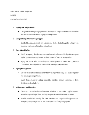 Seamanship 3 Module 1 - MODULE 1 Introduction to Cargo Handling ...