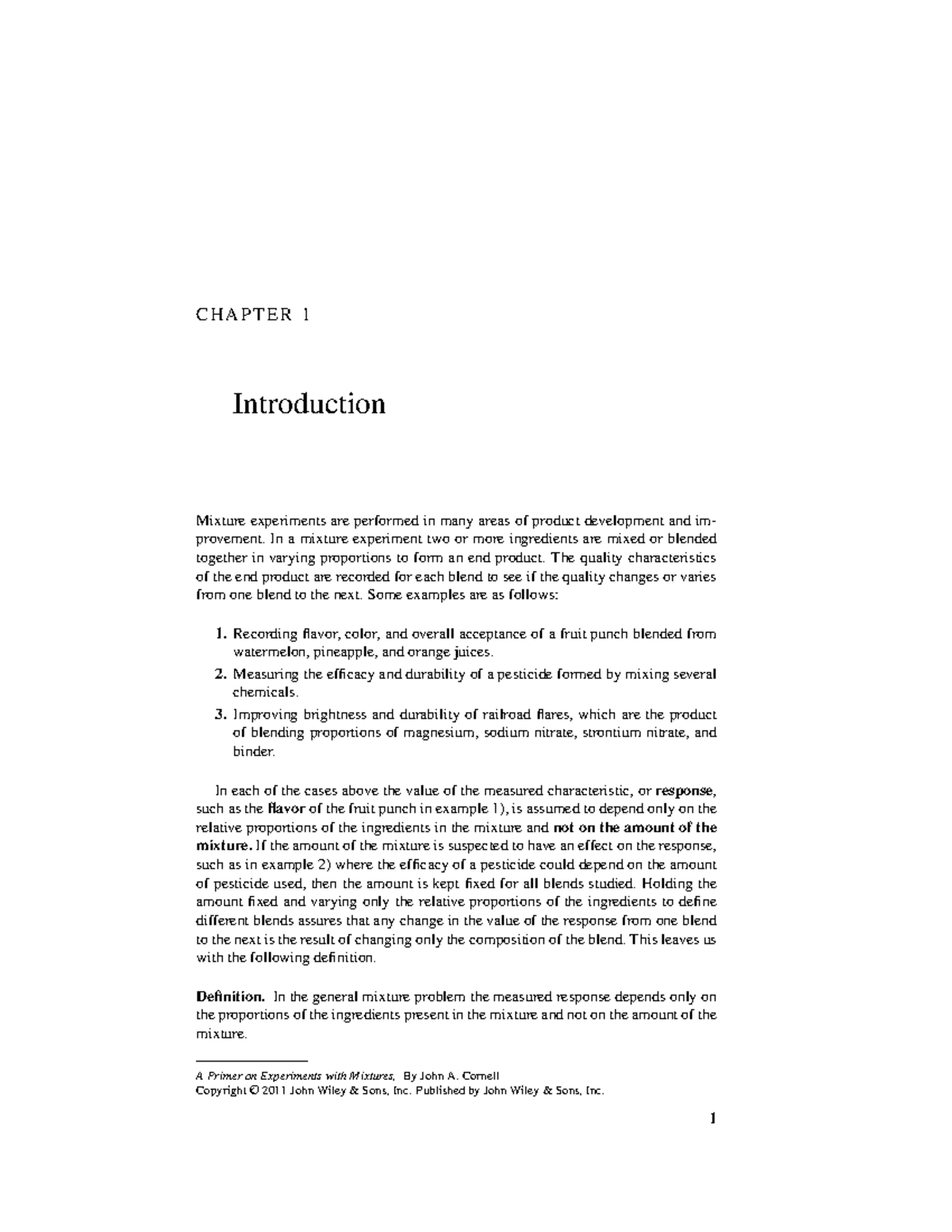 Introduction-2011 - A Primer on Experiments with Mixtures - 2011 ...