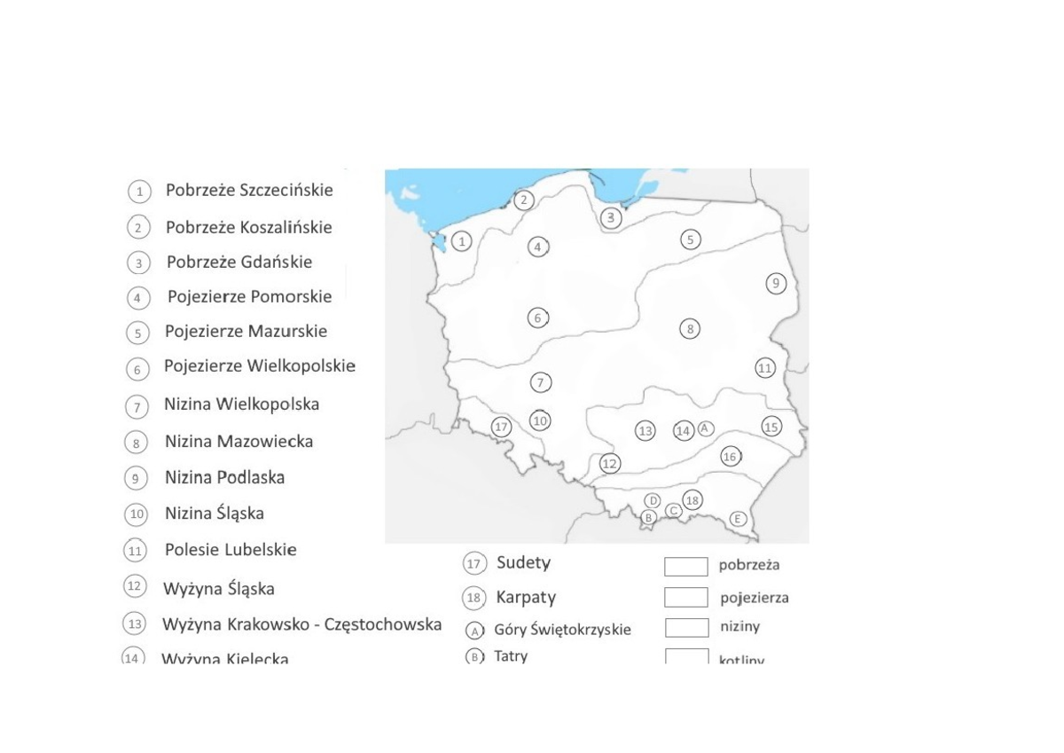 Krainy geograficzne Polski - Międzynarodowa Ochrona Praw Człowieka