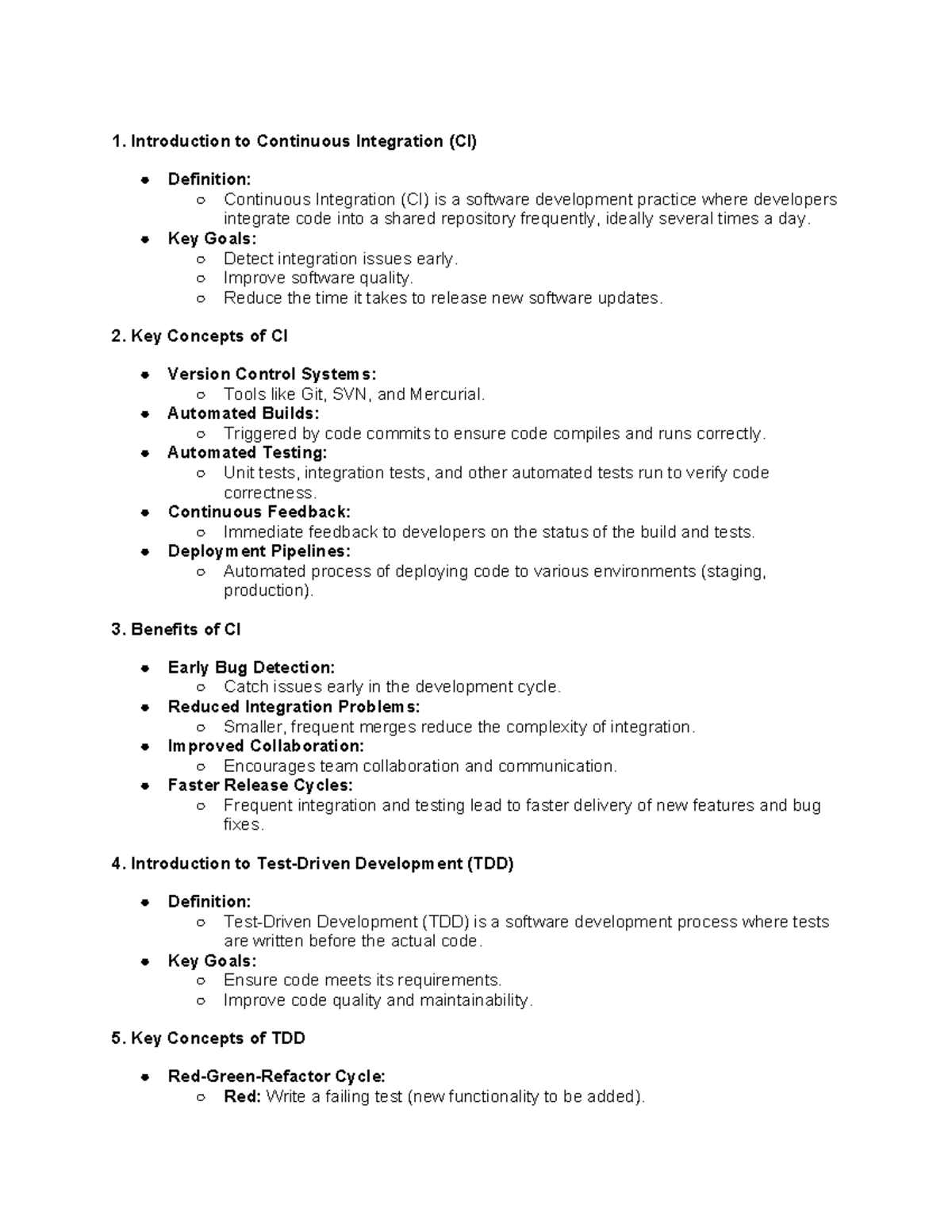 Dev Ops-Unit-3 - part of unit 3 - Introduction to Continuous ...