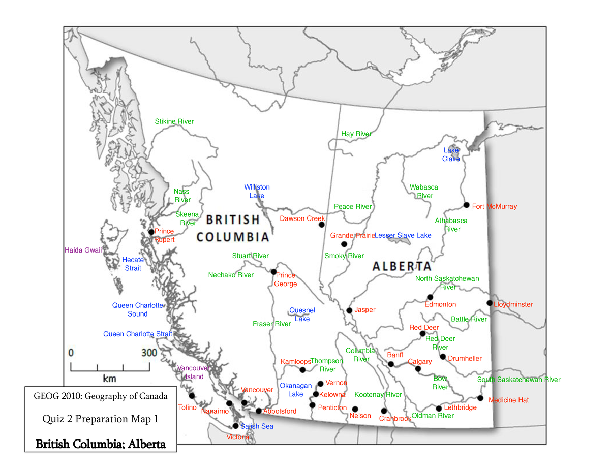 Geography Map Quiz GEOG 2010 GEOG 2010 Geography Of Canada Quiz 2   Thumb 1200 927 