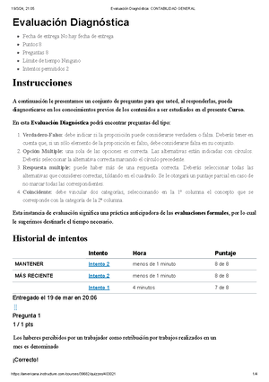 Examen Parcial 1 - [Unidad 1 Y Unidad 2] Administracion DE Costos II ...