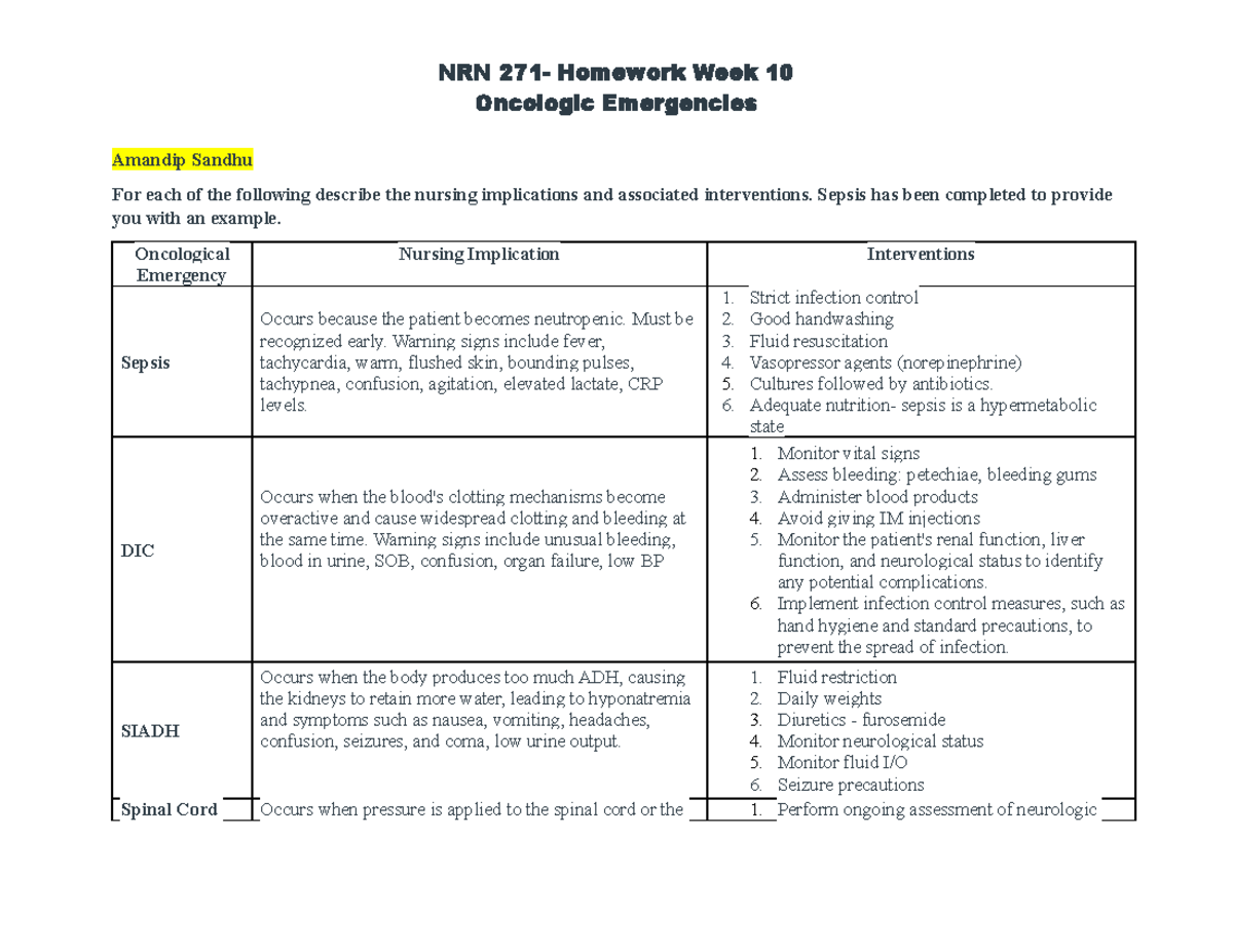 week 10 homework