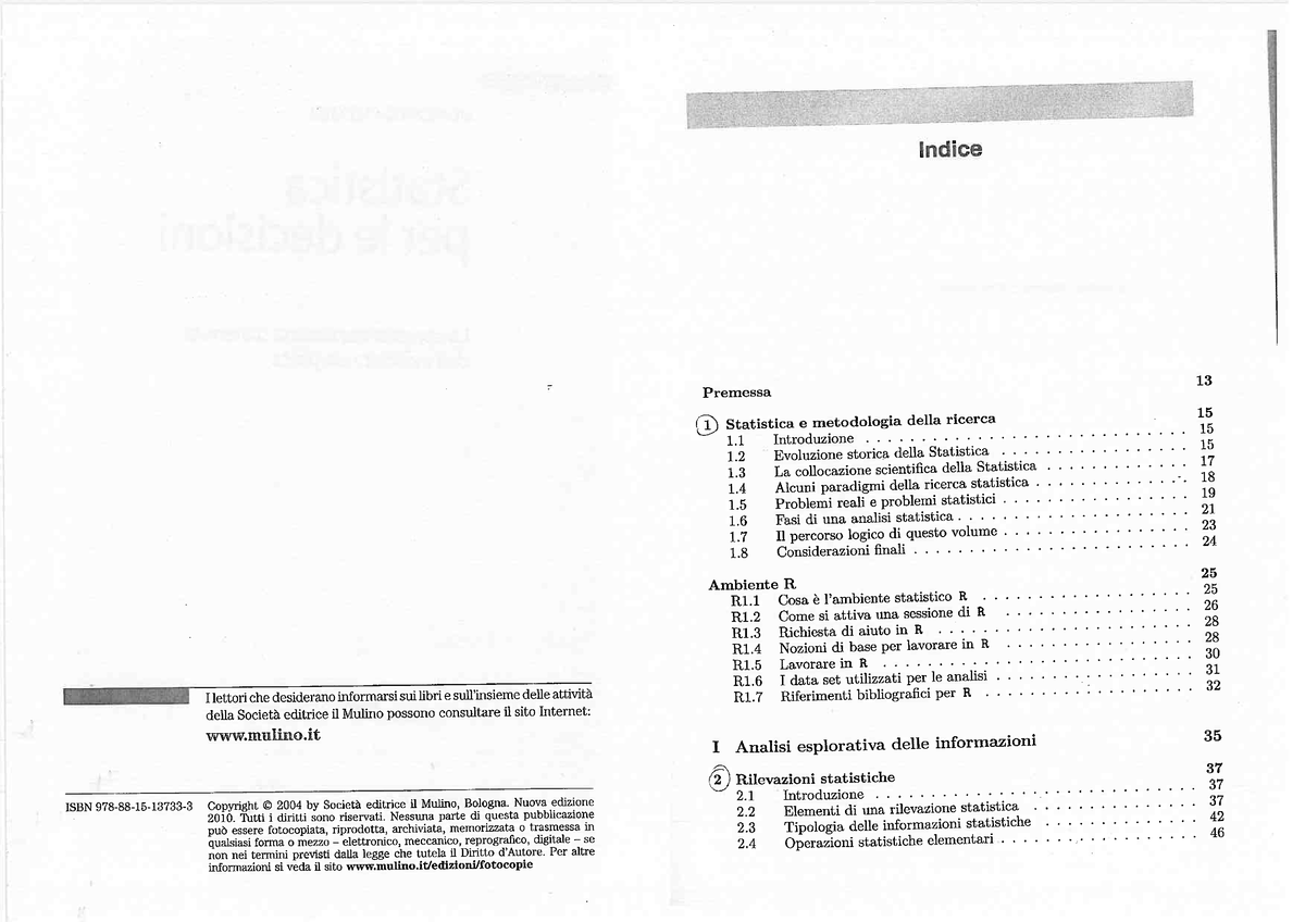 Statistica Per Le Decisioni La Conoscenza Umana Sostenuta Dallevidenza