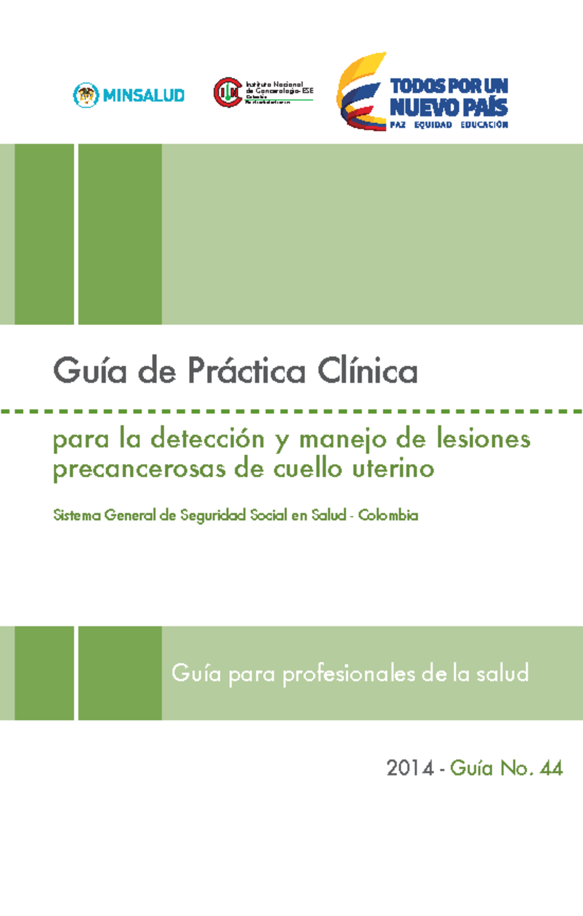 GUÍA DE PRÁ Ctica CLÍNICA (GPC) PARA Profesionales DE LA Salud - Guía ...