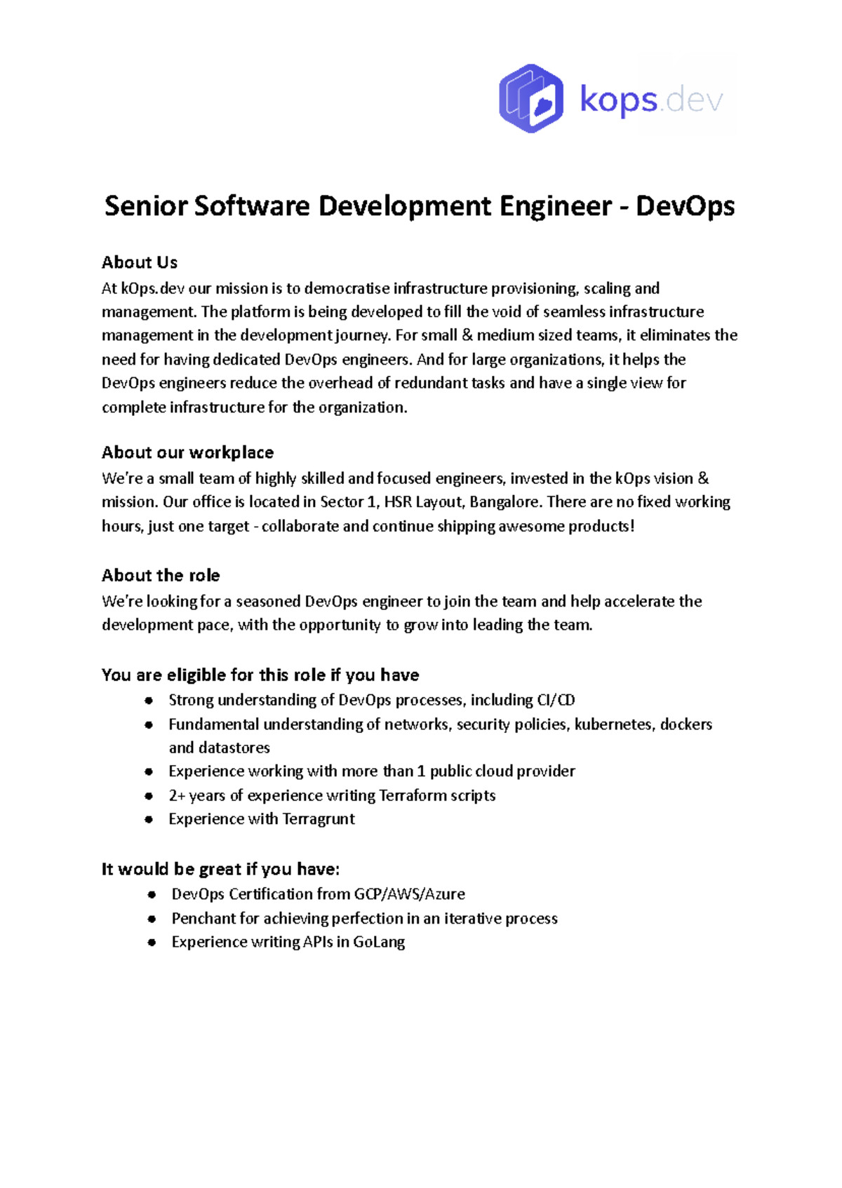 SSDE Dev Ops k Ops - Nàaaaaaaaaaaaaaaaaanaanannanaan - Senior Software ...