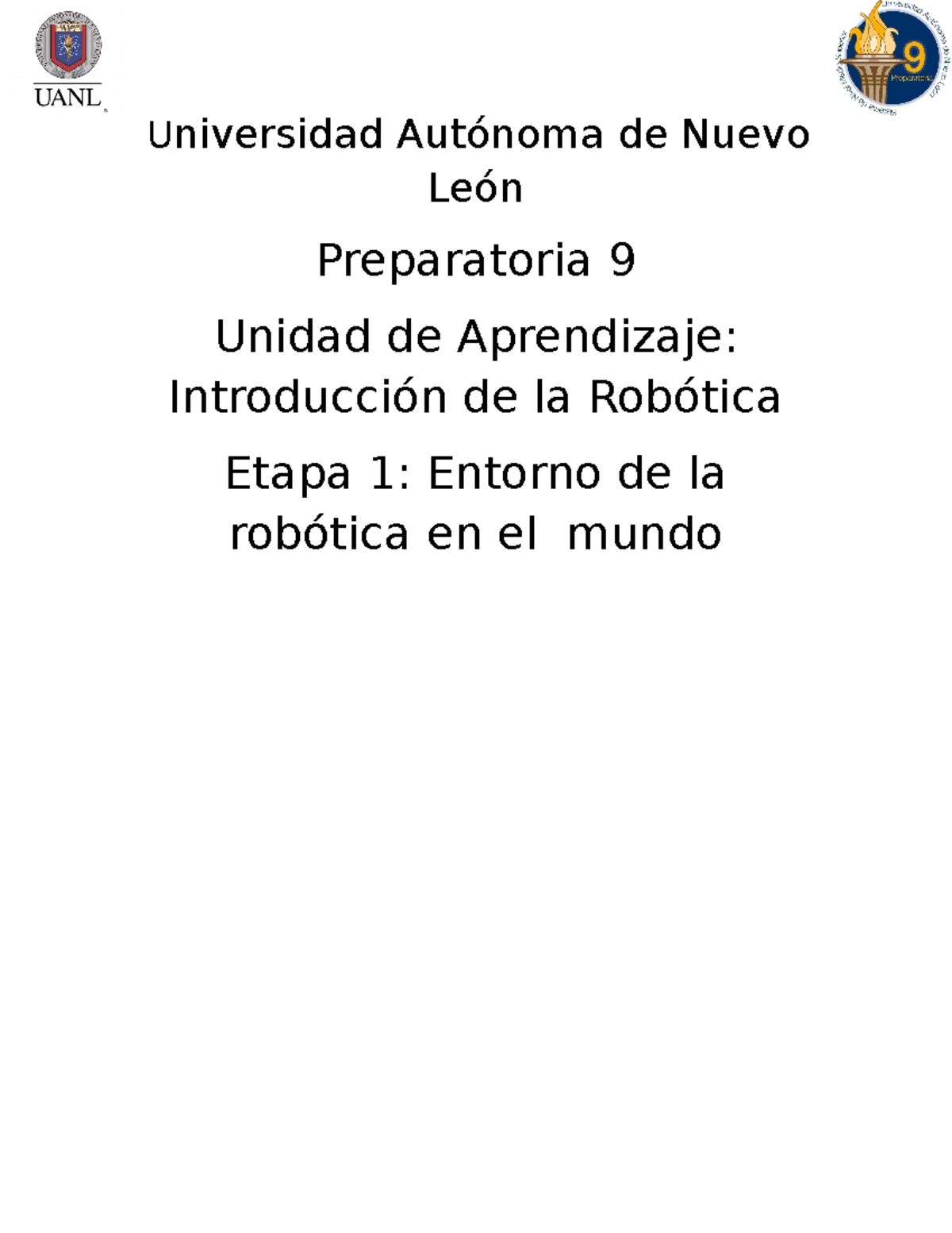 Equipo 1 - EV DE Aprendizaje - Etapa 1 - Universidad Autónoma de Nuevo ...