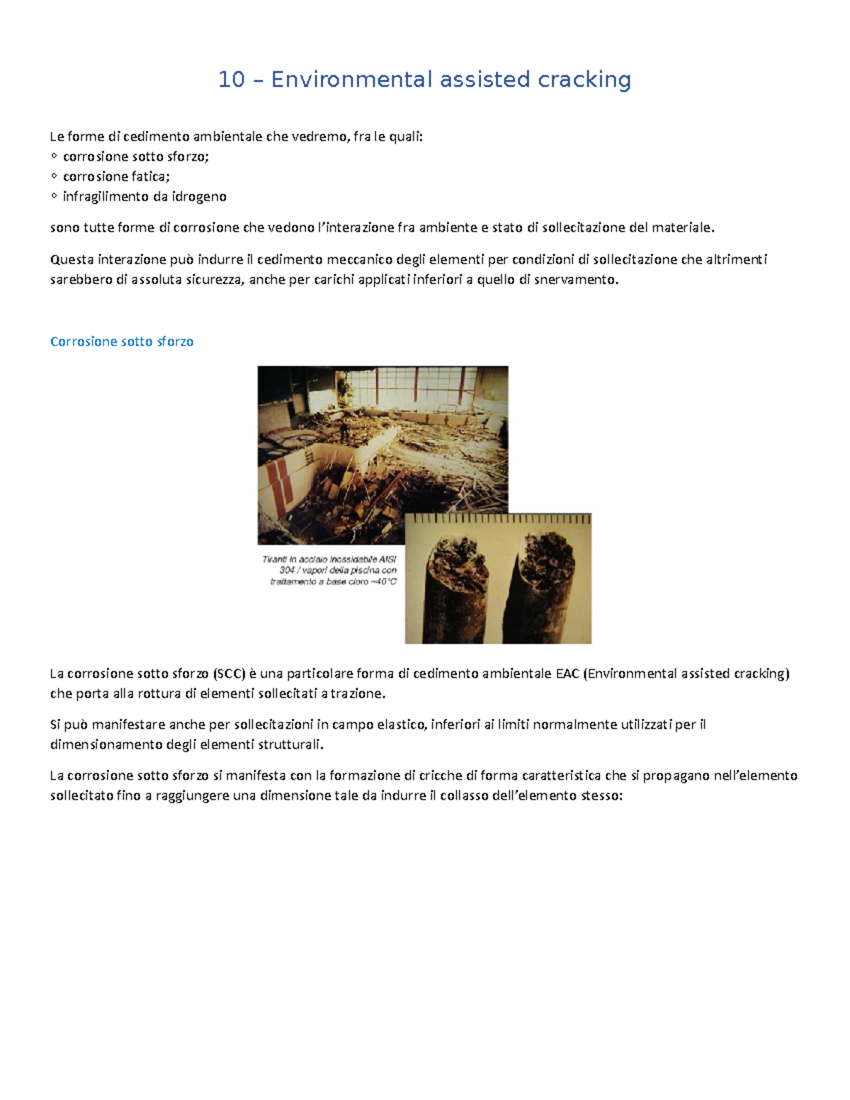 3 - environmental assisted cracking - corrosione erosione - 10 ...
