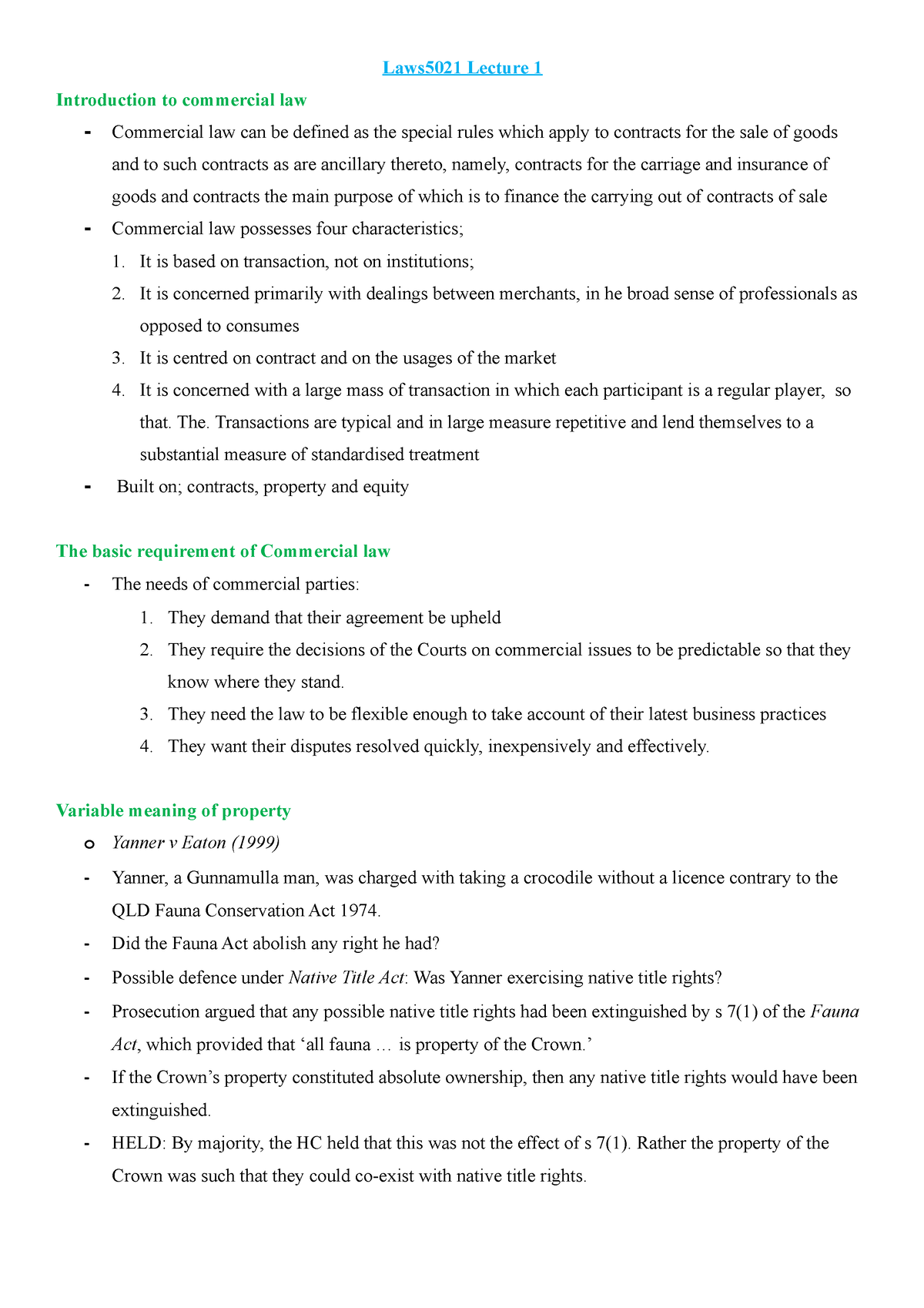 laws5021-lecture-notess-laws5021-lecture-1-introduction-to-commercial