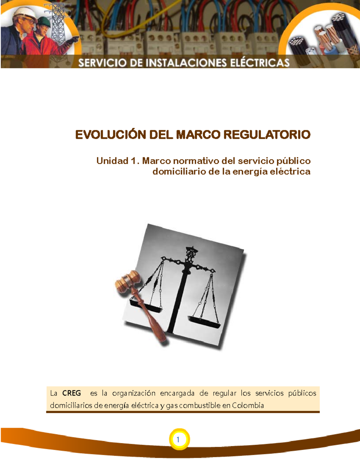 Evolucion del marco regulatorio - EVOLUCIÓN DEL MARCO REGULATORIO ...
