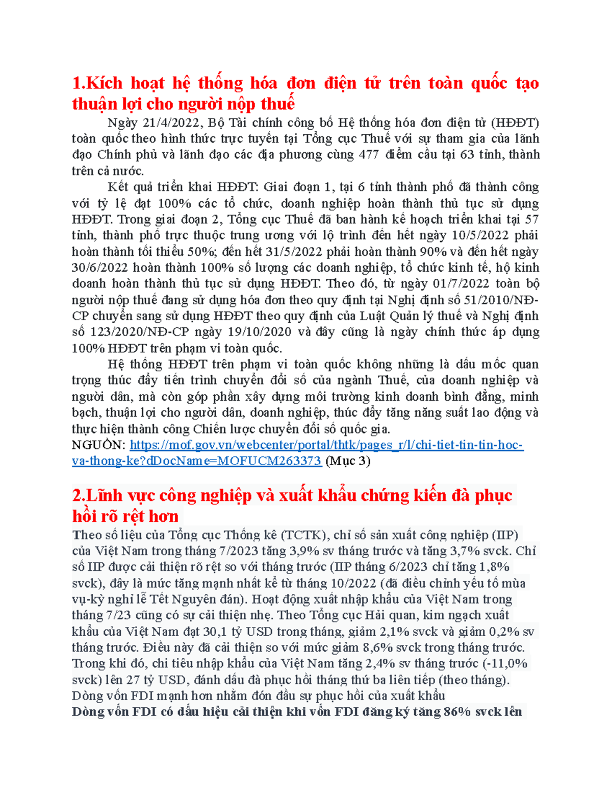 Btktvm - 1ích hoạt hệ thống hóa đơn điện tử trên toàn quốc tạo thuận ...