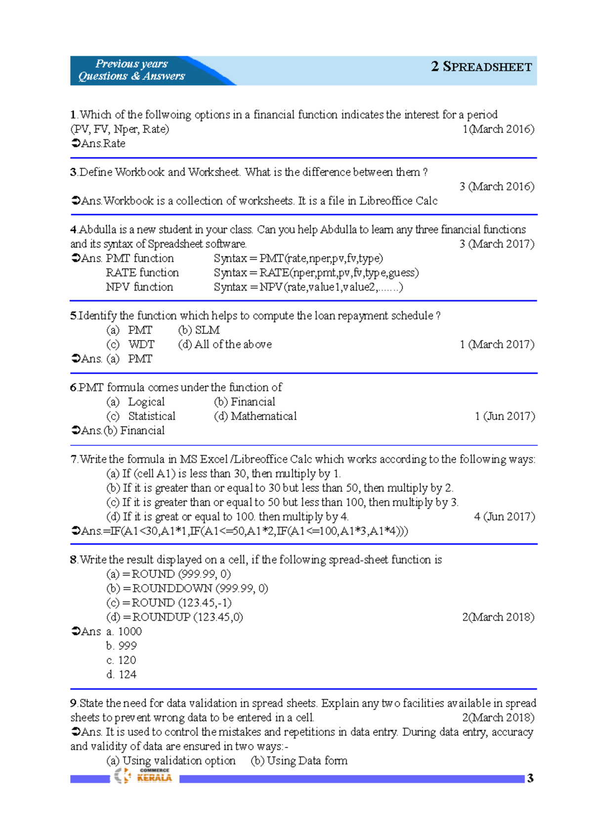 2 - It's a lecture notes - 1 .Which of the follwoing options in a ...