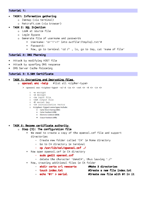 Cyber Security Summary notes Pt.1 - Lecture 2: Web Security HTTP cookie ...