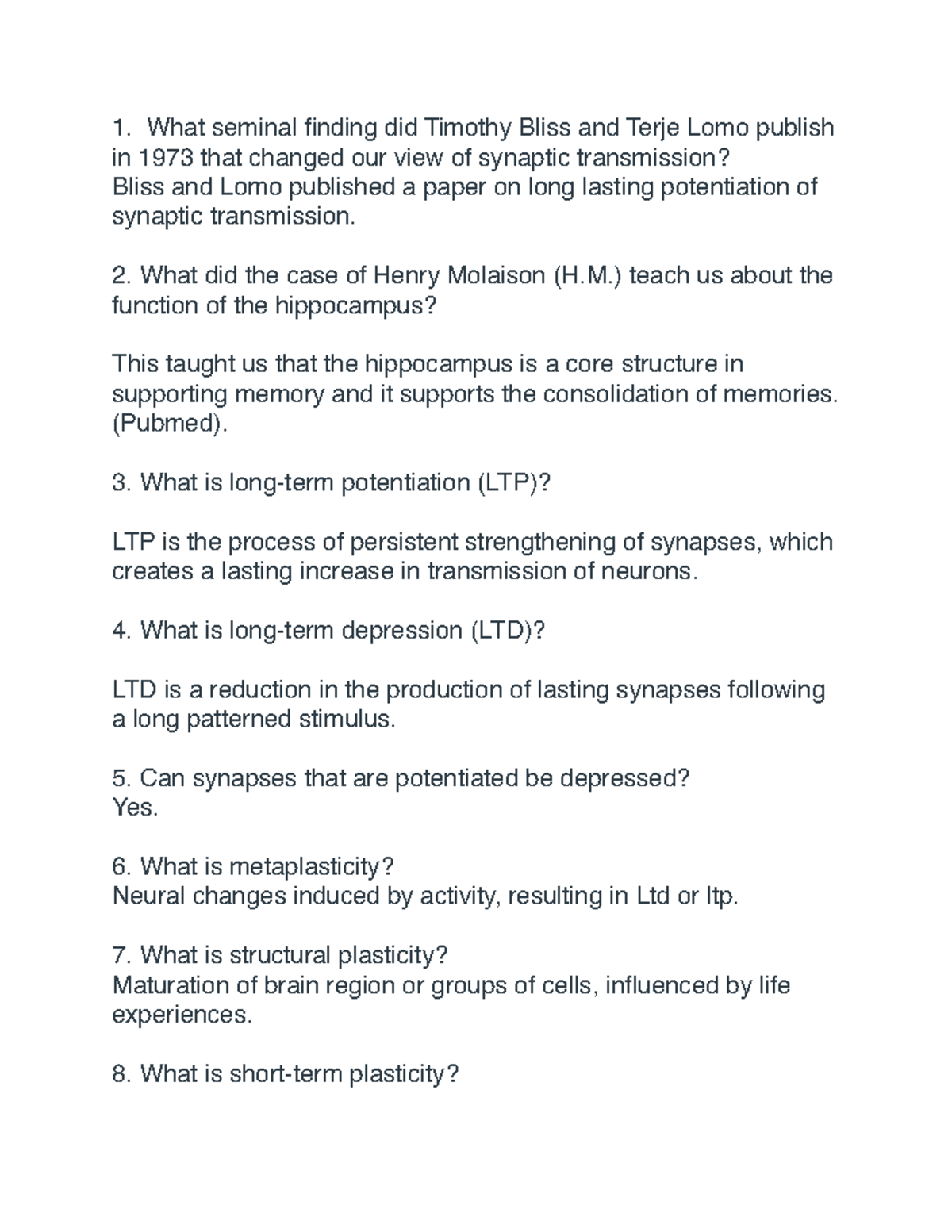 Forget Cramming!  Master Long Term Potentiation For Ap Psychology Success - ihdgeto