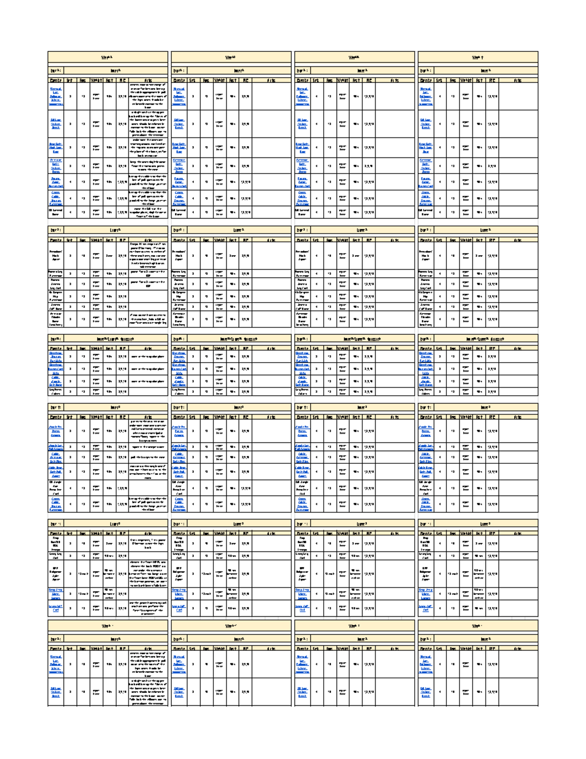 Hypertrophy+Program+Phase+1+(weeks+1 8)+ +Weeks+1 8 - Week 1 Week 2 ...