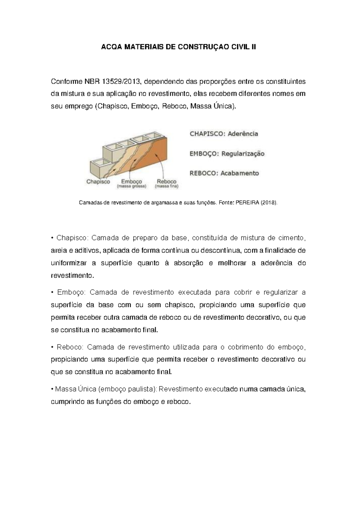 ACQA Materiais DE Construçao Civil II - ACQA MATERIAIS DE CONSTRUÇAO ...