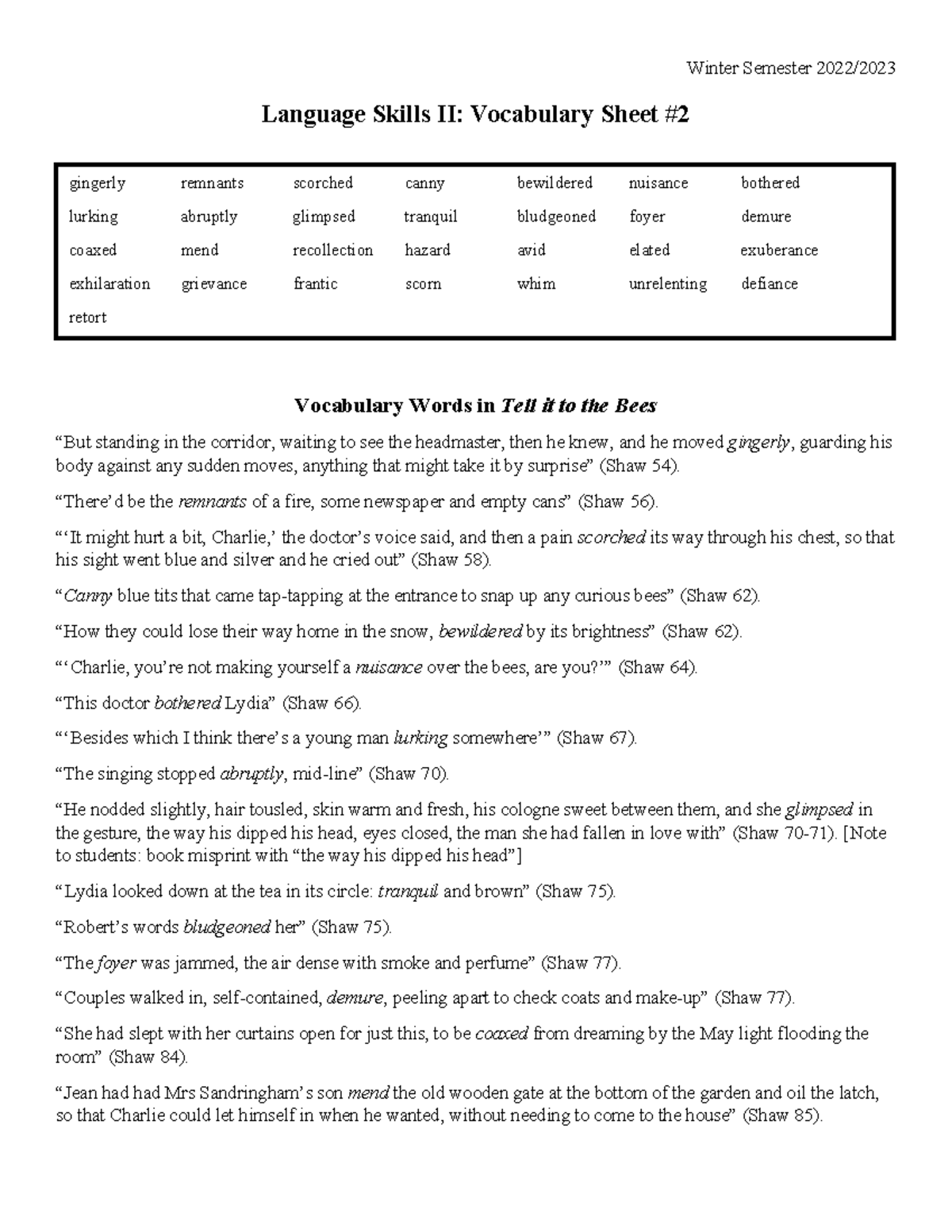 ls-ii-vocabulary-homework-2-language-skills-ii-vocabulary-sheet